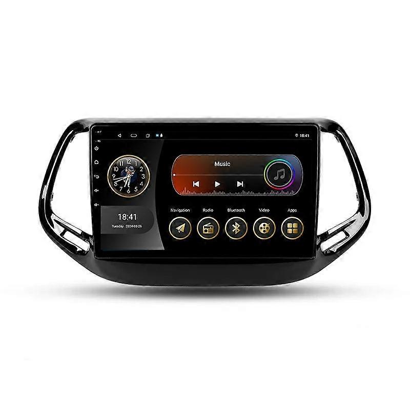 Car Radio For Jeep Compass 2 MP 2016 - 2018 Multimedia Video Player WIFI Navigation