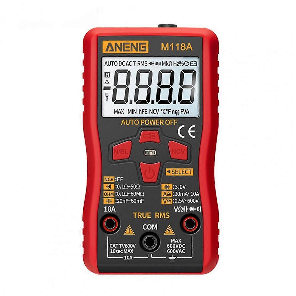 Convenient Anti Rust Portable Multimeter Portable Multimeter Backlit Design  Flashlight Lighting