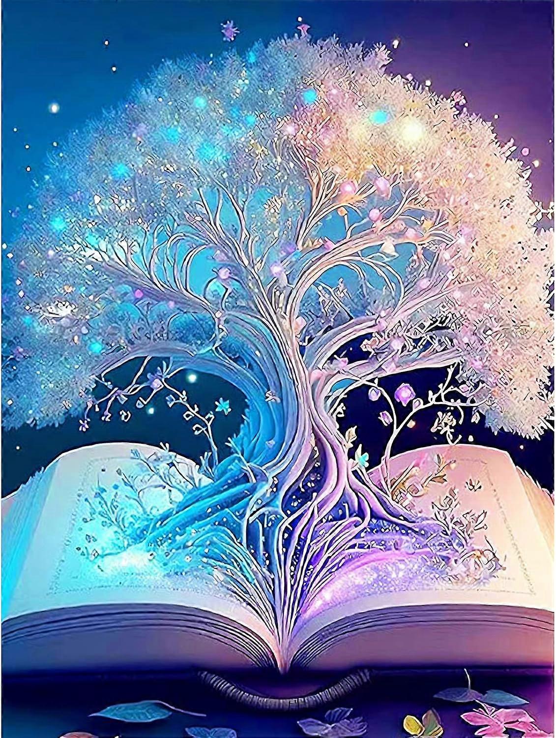 5D Tree of Life Diamond Painting Kit for Adults Beginners Round Complete Kit DIY Tree Diamond Art Kit for Kids Dreamland Diamond Painting Number Kit G