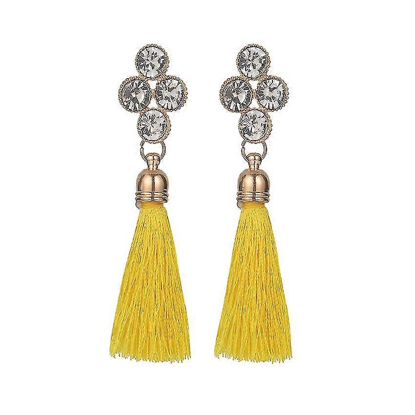 Wool Rope Tassels Earring For Women