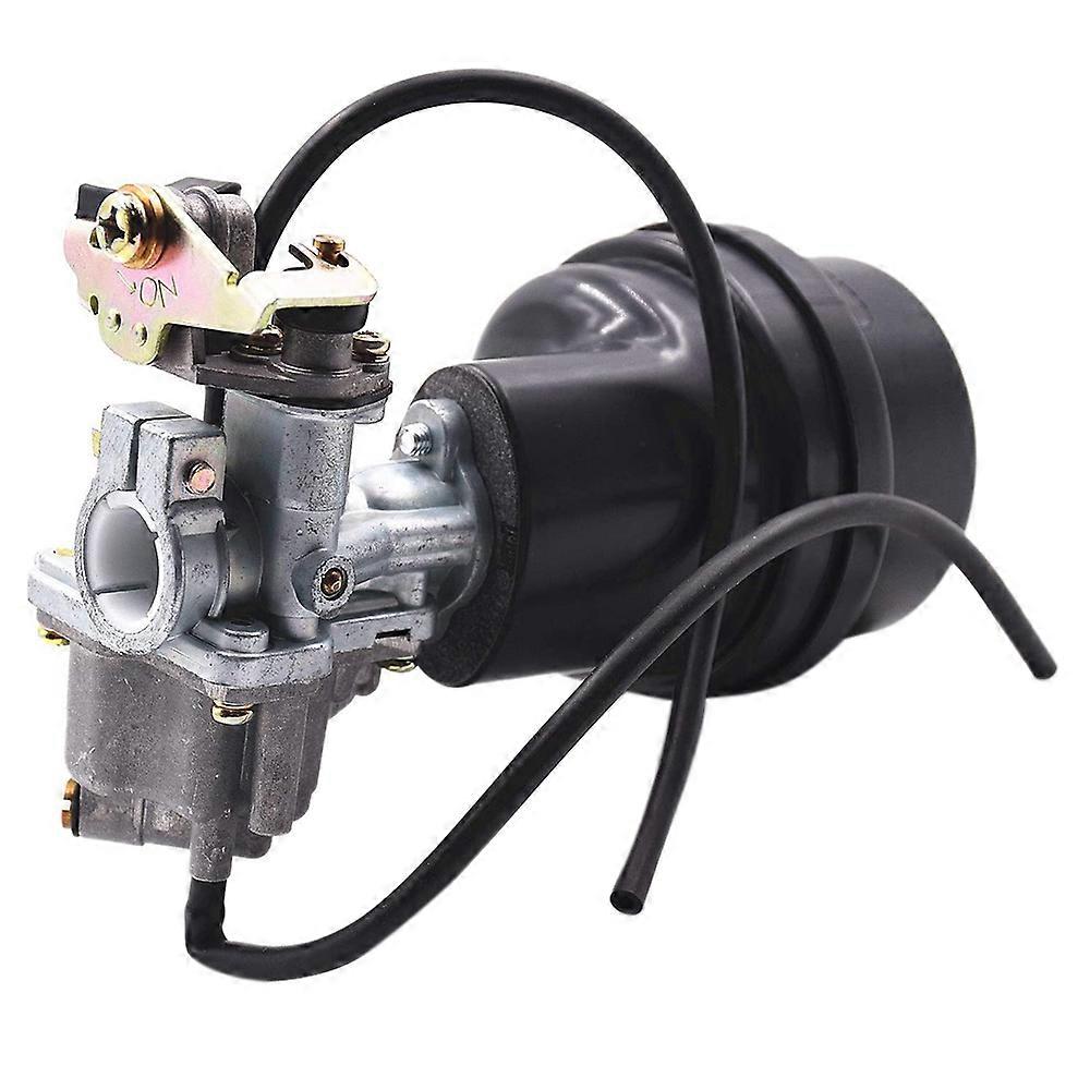Motorcycle Carburetor Kit Carburetor with Air Filter Case for LT50 50 JR50 -A50 Quadrunner 1984-1987