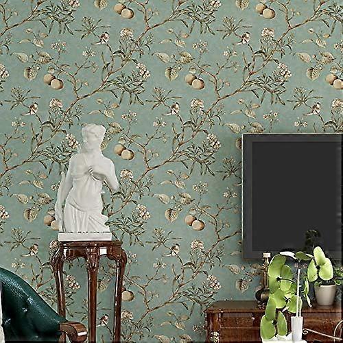 2set 꽃 껍질 및 스틱 벽지 20.9in x 31.1ft 꽃 접촉 종이 껍질 및 스틱 DIY 이동식 벽지 침실 거실 벽 장식