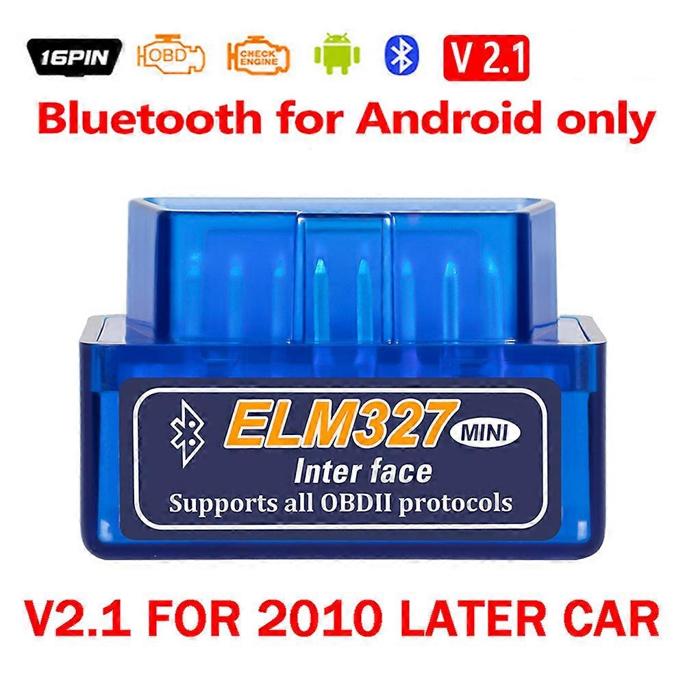 Bluetooth ELM327 V2.1 Version Auto OBD Scanner Code Reader Tool Car Diagnostic Tool Super MINI ELM 327 For Android Xiaomi Huawei