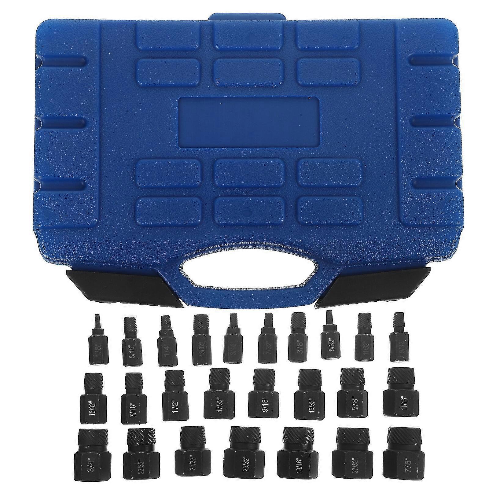 1 Set Screw Extractor Bolt Remover Kit Screw Remover Hexagon Bolt Removal Tool