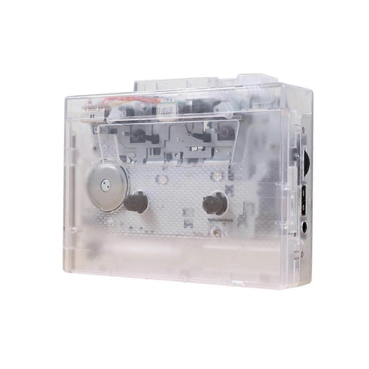 Cassette Player Tape Recorder Audio Music Cassette Converter with 3.5mm AUX Port USB Cassette to MP