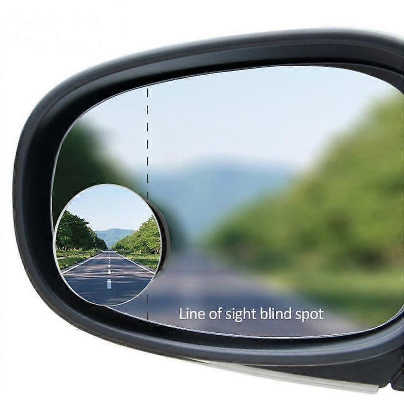 2pcs Rear view mirror 360 Wide Angle Adjustable Round Convex Blind Spot Mirror Car Vehicle Side Mirror Car Rearview Car Accessor