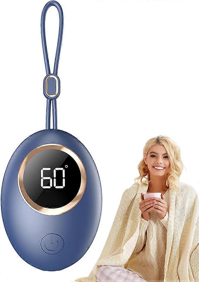 Electric Portable Heater, 3 Temperature Adjustment Rechargeable Portable Hand Warmer, Led Display