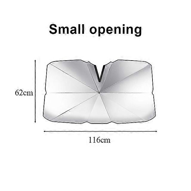 Car Windshield Sunshade Umbrella Type for Summer Sun Protection Heat Insulation Cloth for Car Front Shading
