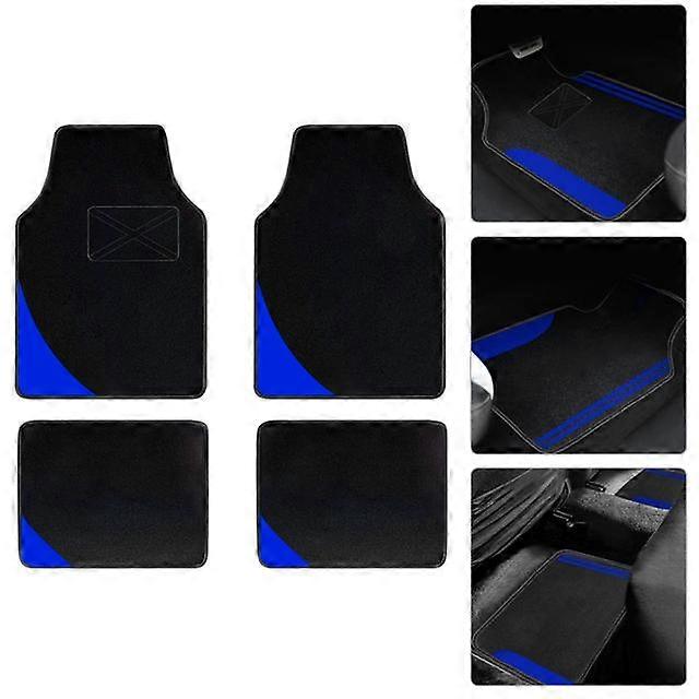Car Floor Mats Universal Carpet Full Set Auto Accessories tapis de sol voiture alfombrillas para autos Automobile Foot PadsMotor Vehicle Carpet & Upho