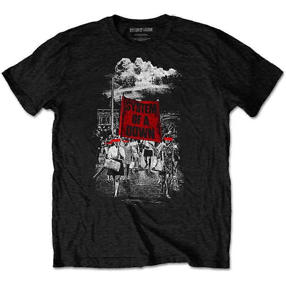 System Of A Down Banner Marches T Shirt