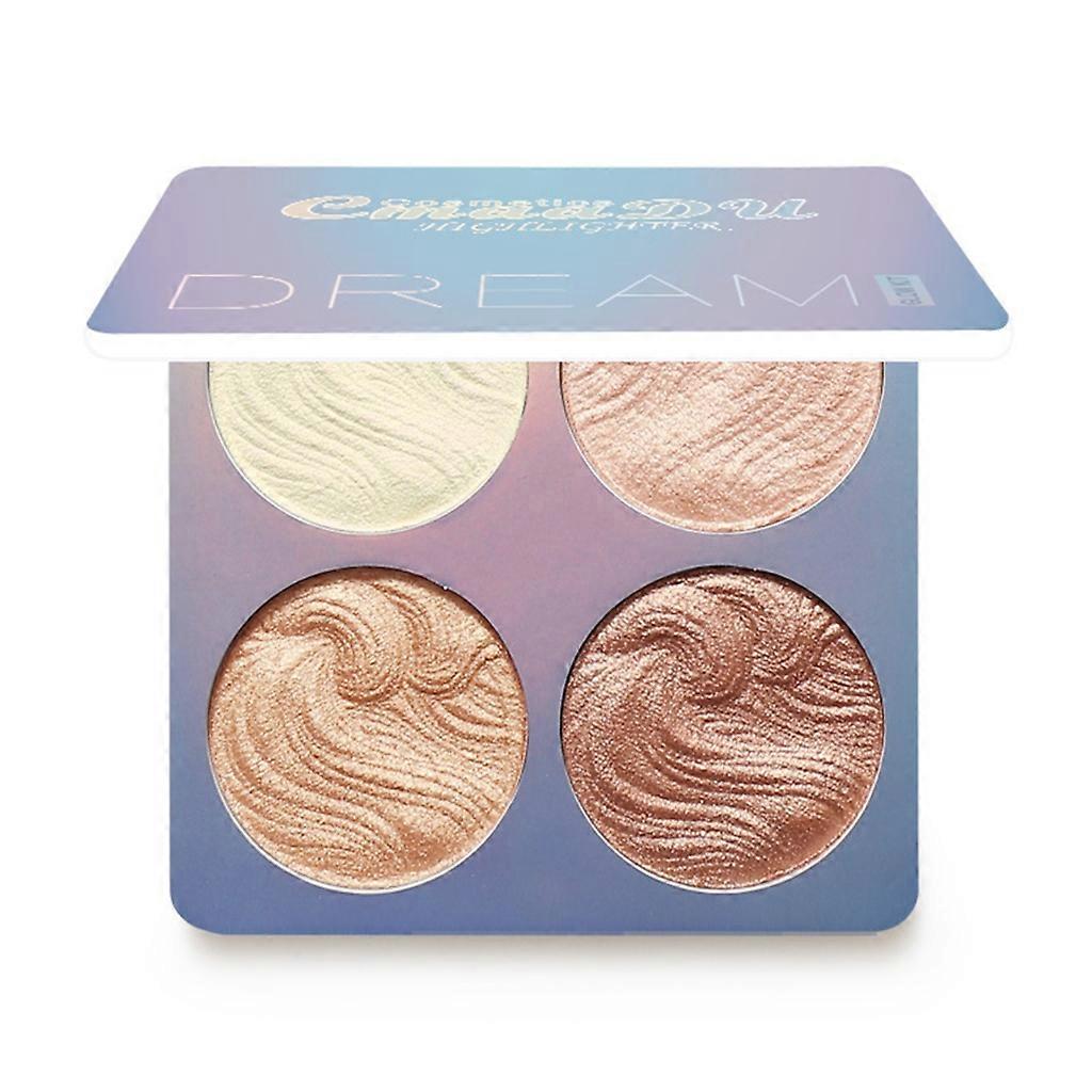 Mineral Contour Palette Pearl Champagne Rose Shimmer Highlighter Palette