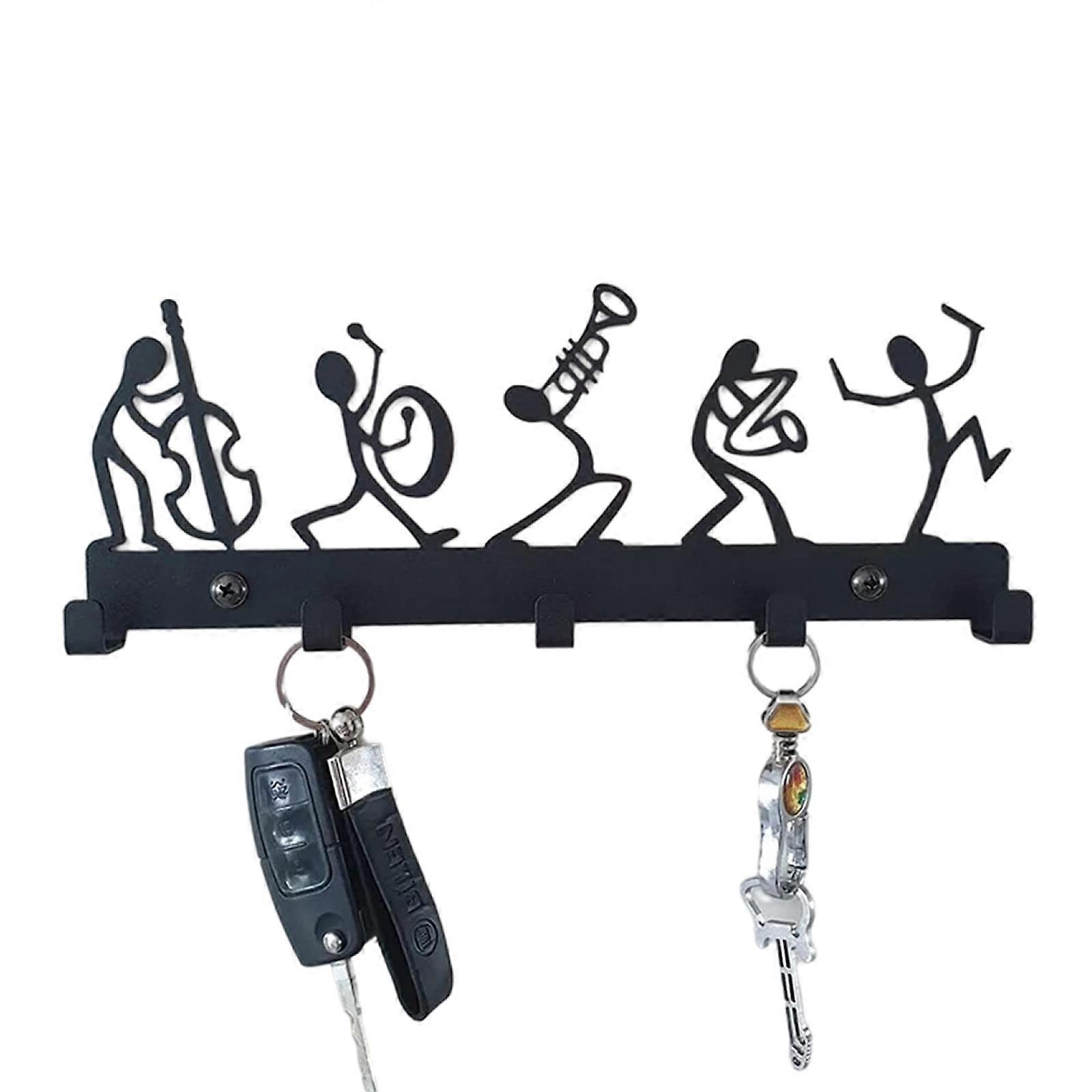 Shelf Coat Rack Wall Hanging Practical Iron Beautiful Door Back Hook