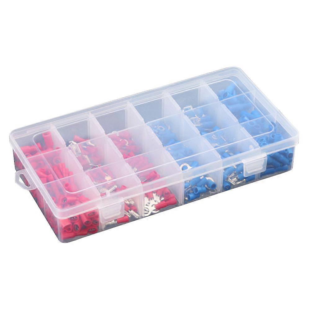 360 PCS Wire Kit Electrical Crimp Connectors Spade Ring Set Crimp Connectors Crimp Terminal Kit Wire Connectors