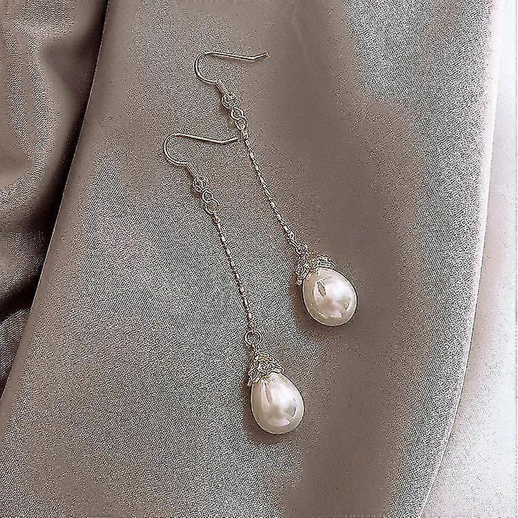 Ohrring Perle Vintage Mädchen Mode Schmuck