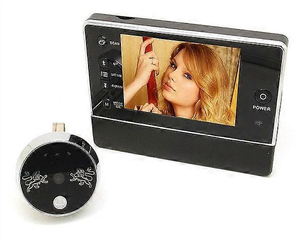 Wireless Video Doorbell 618 Black