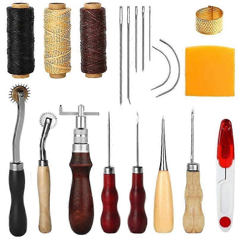 Hand Made Leather Tools Diy Leather Tools Set Leather Tools Set Leather Sewing
