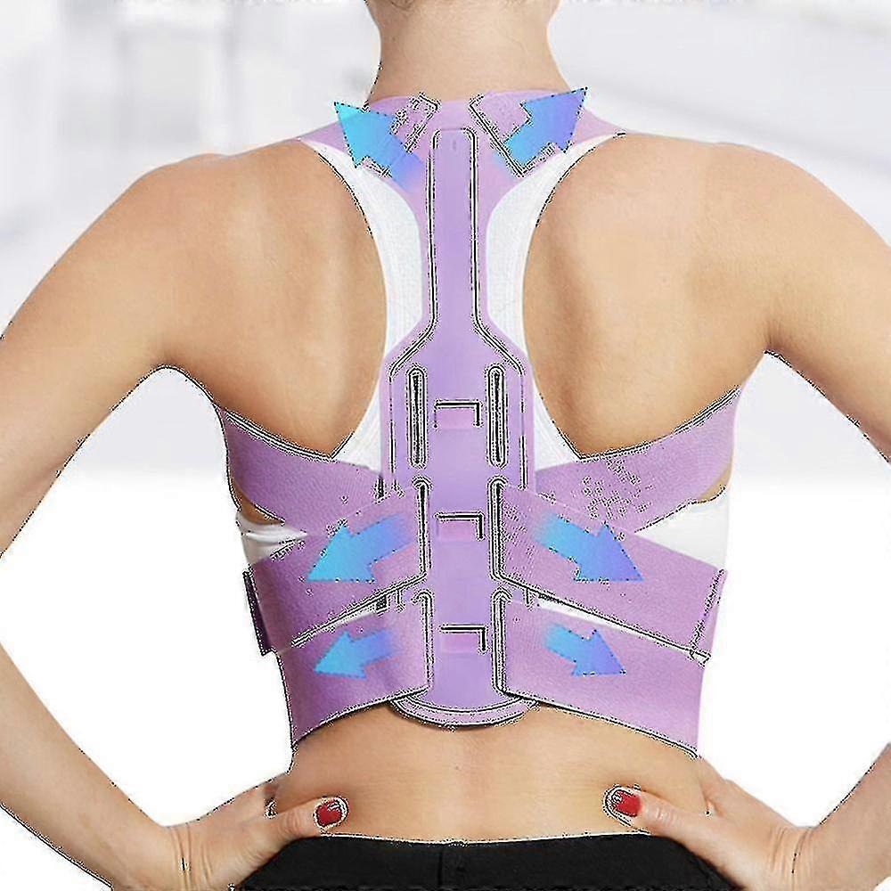 Posture Corrector Adjustable Back Support Body Brace Lumbar Shoulder Support Belt