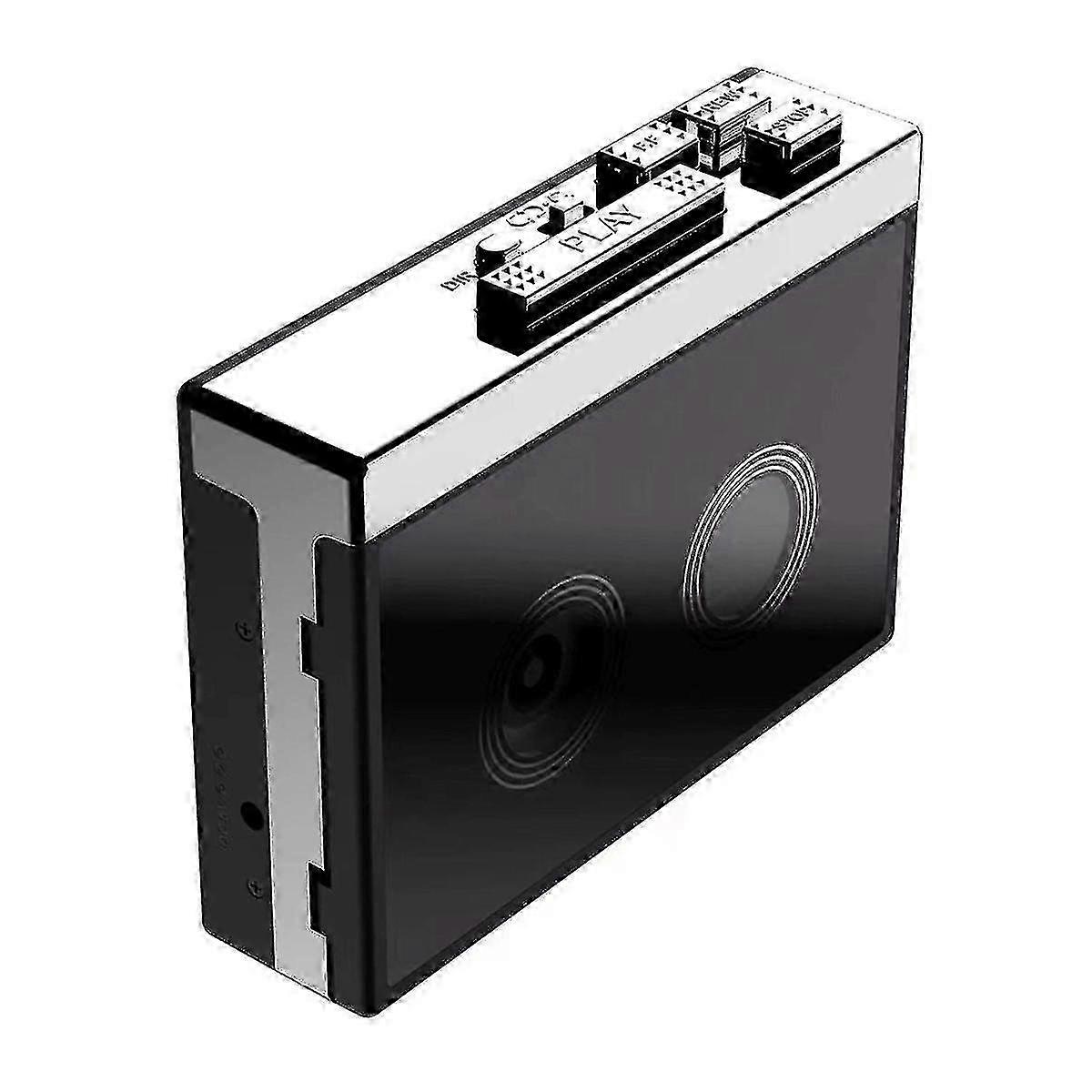 Bluetooth Tape Player Stereo Two-Channel Automatic Flip FM Radio Retro Classic Tape Player Portable Walkman