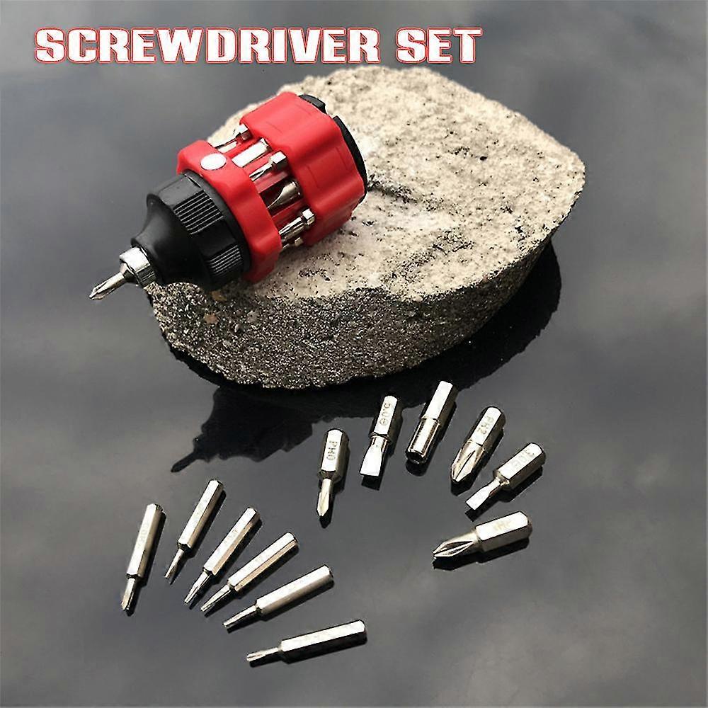 Multifunctional Mini Combined Screwdriver Set, Outdoor Vehicle Mounted Tools