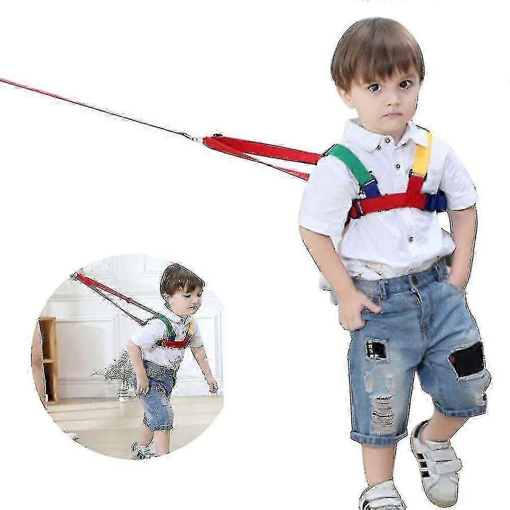 בטיחות רצועה נגד אובדן בטיחות התינוק הליכה רתמה ילד פעוט ילד חבל רצועה הליכה חגורת יד כחולה - Aespa