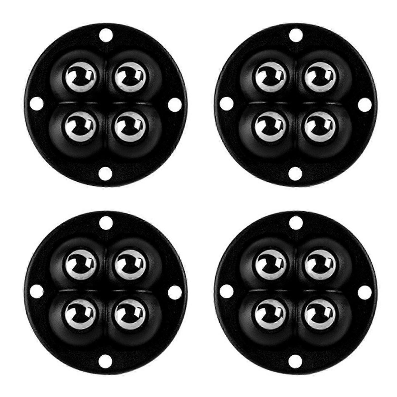 Punch-Free Universal Rotatable Wheel Stable Electrical Appliance Roller for Bedside Tables