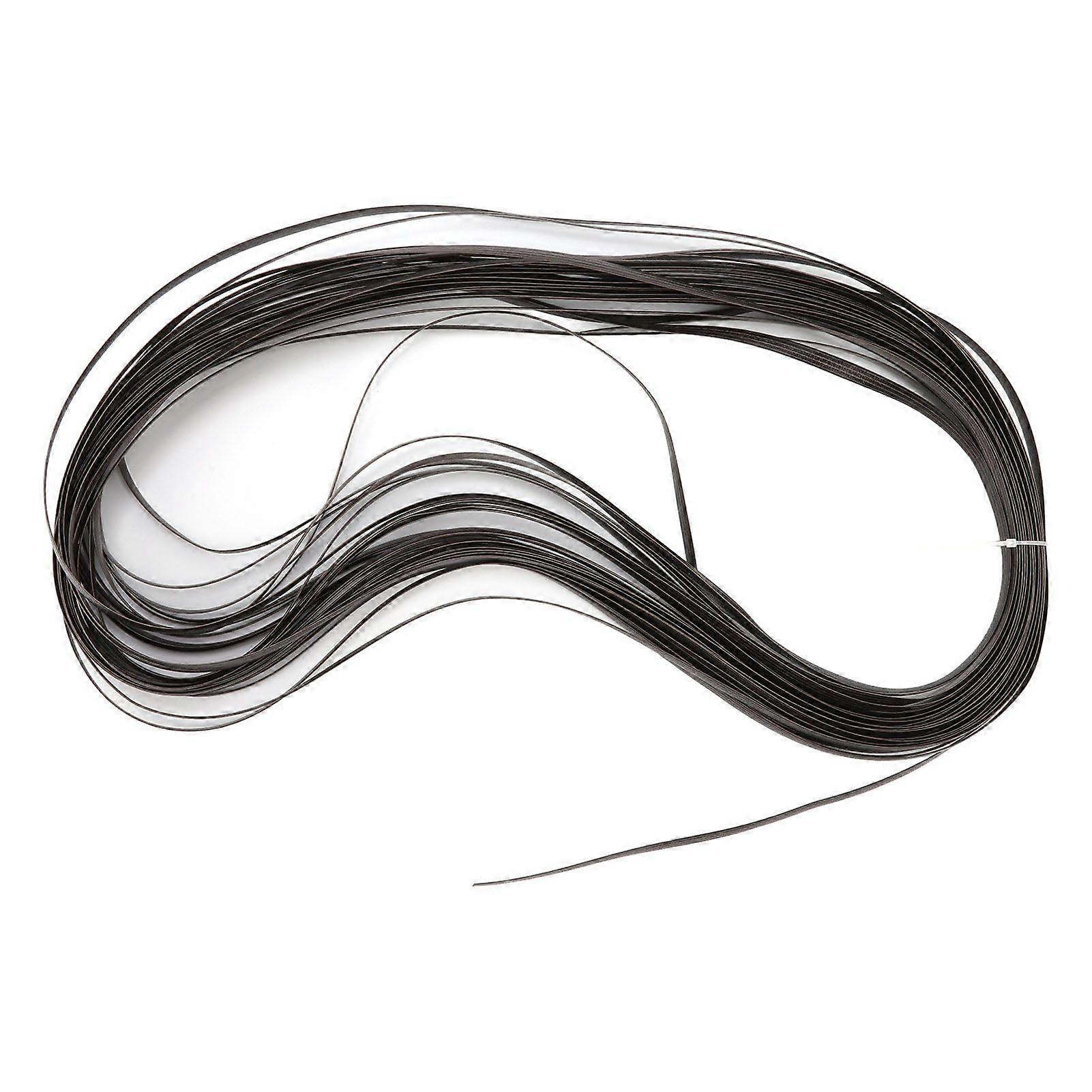 籐修理キットプラスチックパティオチェアテーブルソファ家具用合成籐素材両面ダークブラウン