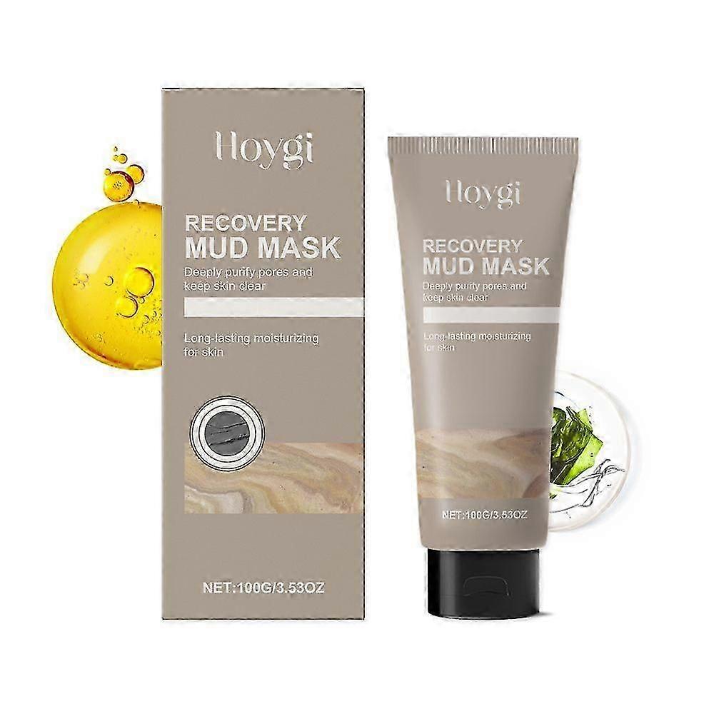 Recovery Mud Mask, Relief Mud Mask Deep Cleansing & Hydrating with Boryeong Mud