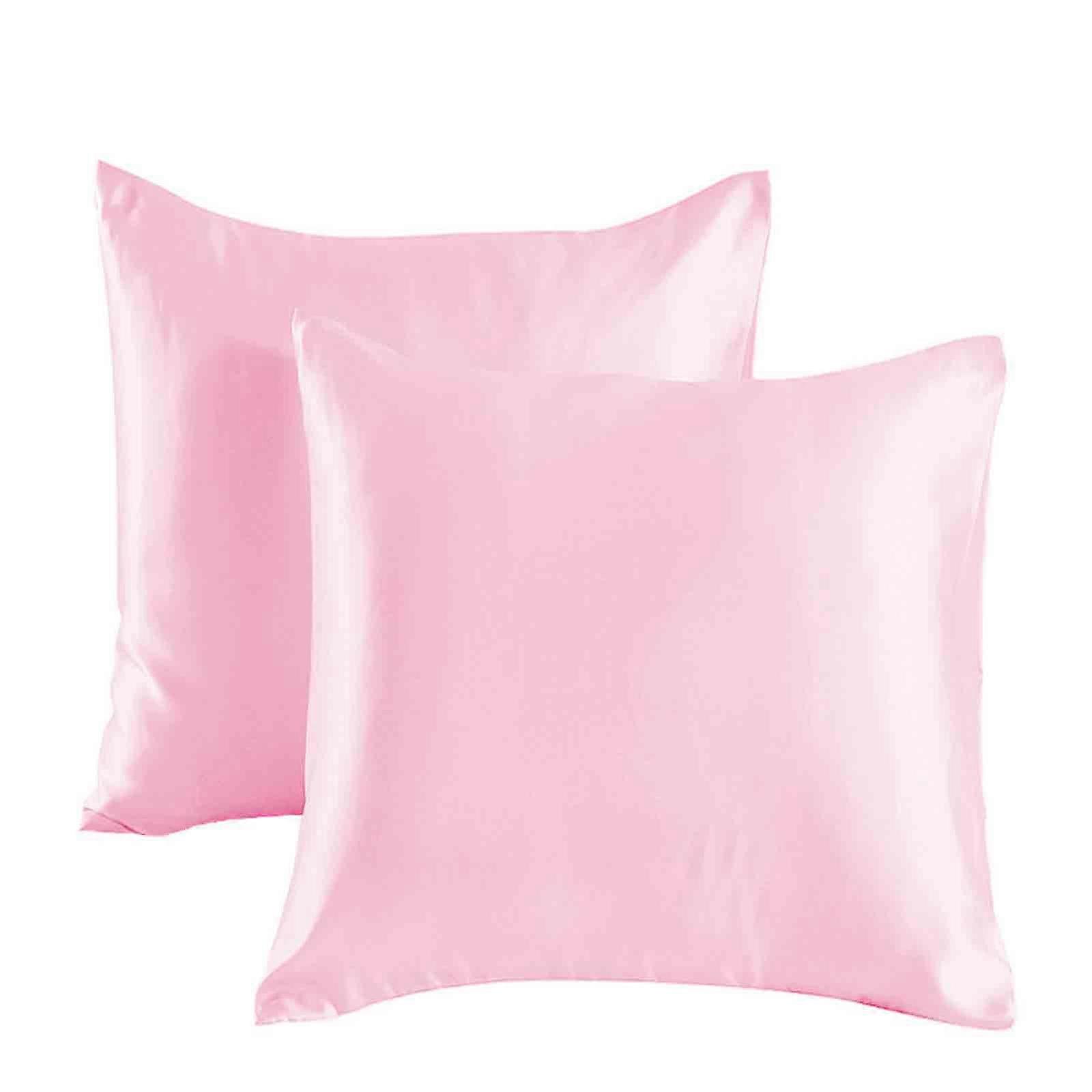 Fronhas de cetim confortáveis de 80x80 cm com zíper oculto