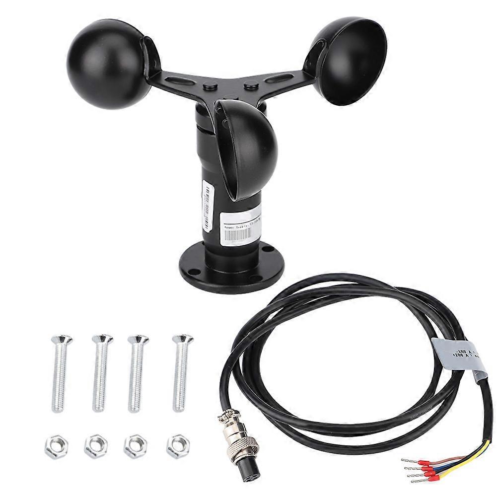 Pulse Signal Output Aluminum Alloyed Wind Speed Sensor Anemometer