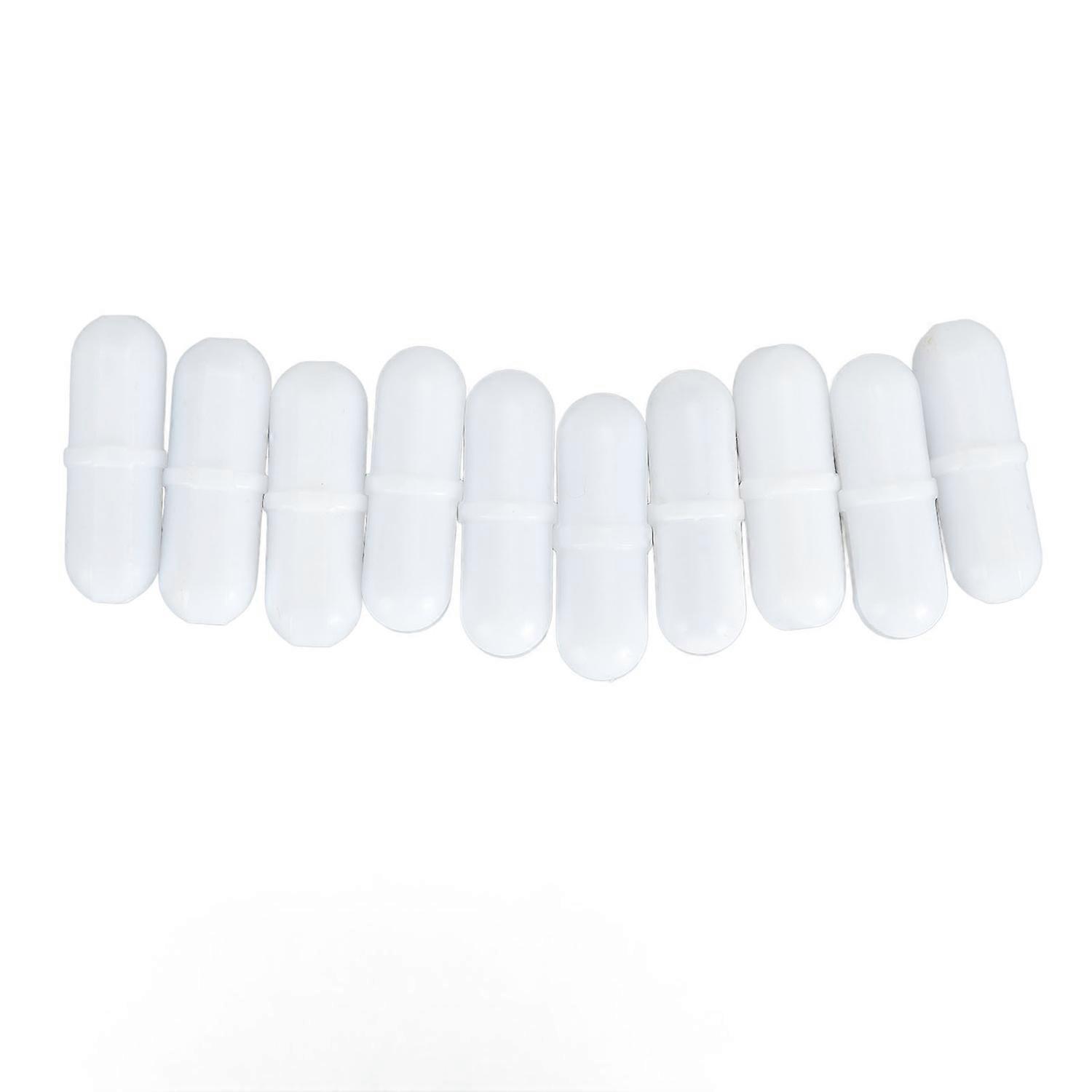 10Pcs Magnetic Stir Bar Set 9x28mm Temperature Resistant PTFE Magnetic Stirrer Mixer Bar Rod for Lab