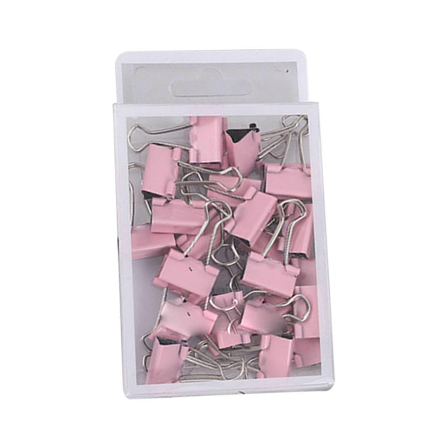 25pcs Binder Clips Prevents Deformation Multifunction Metal Paper Clamps Office Clips for School Sak