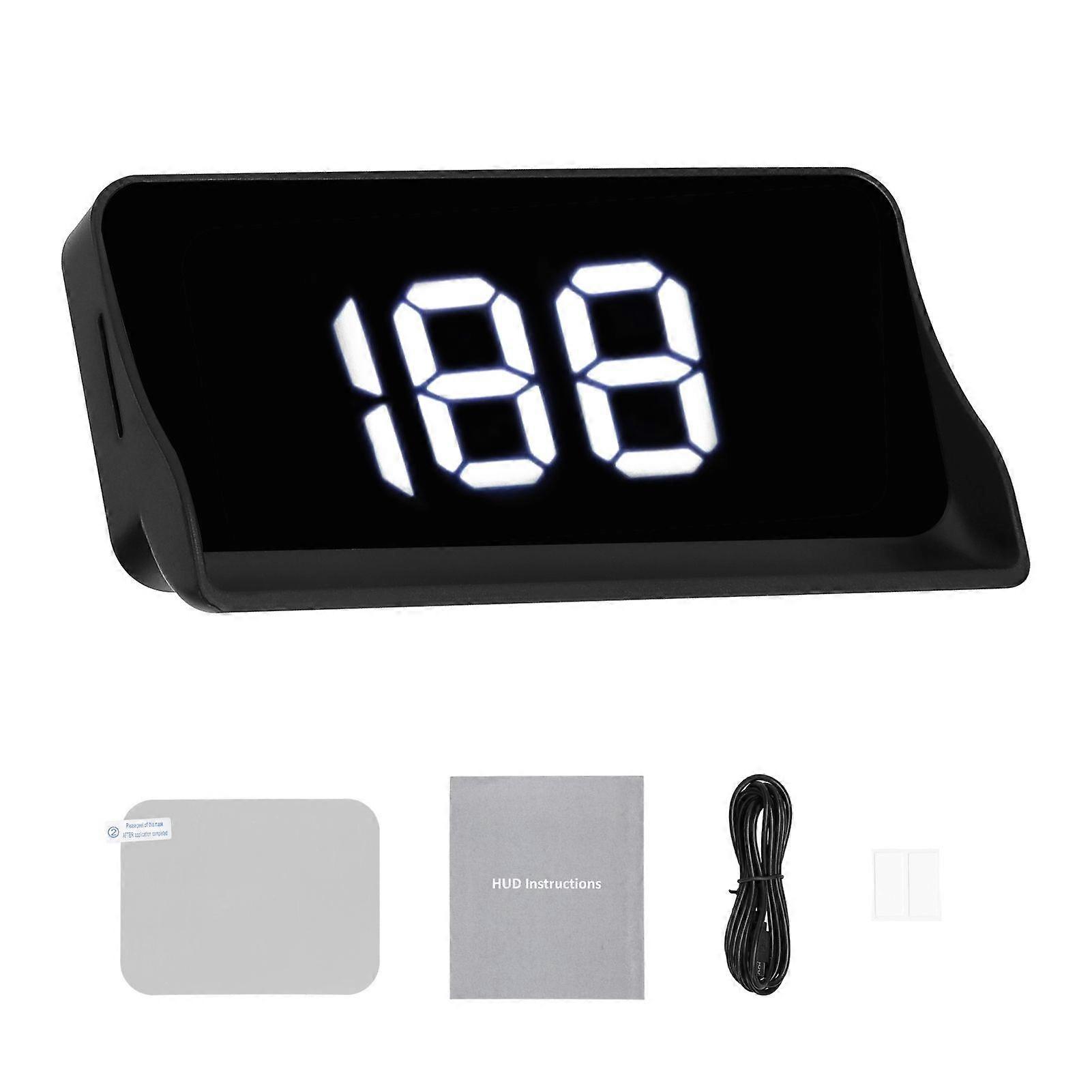 Auto Headup Display Windschutzscheibe Projektion Heads Up Display LED Digital Tachometer mit reflektierender Folie für Auto LKW SUV RV MK9409