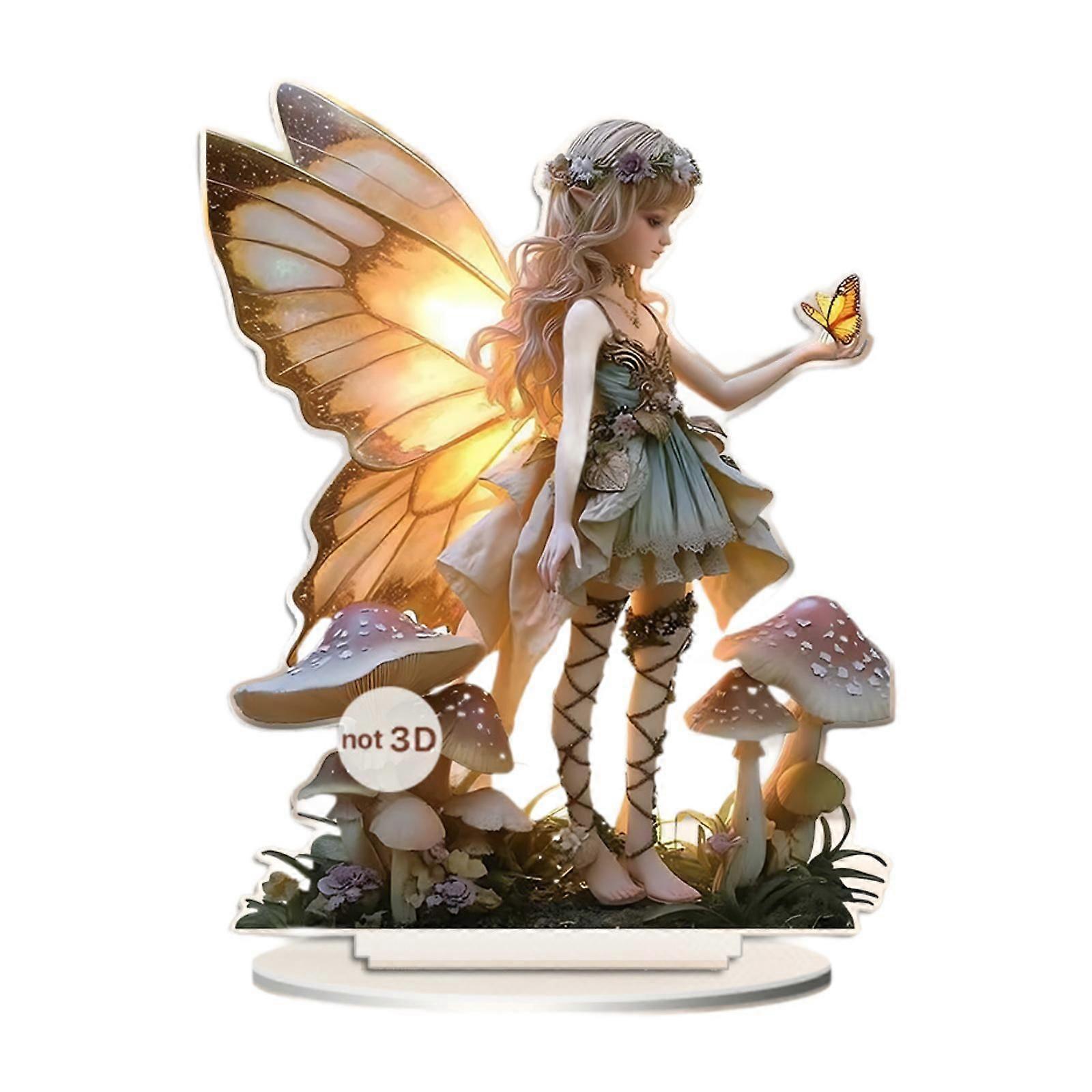 איסוף פיית פרפר 2D לסלון חדר אוכל ארון