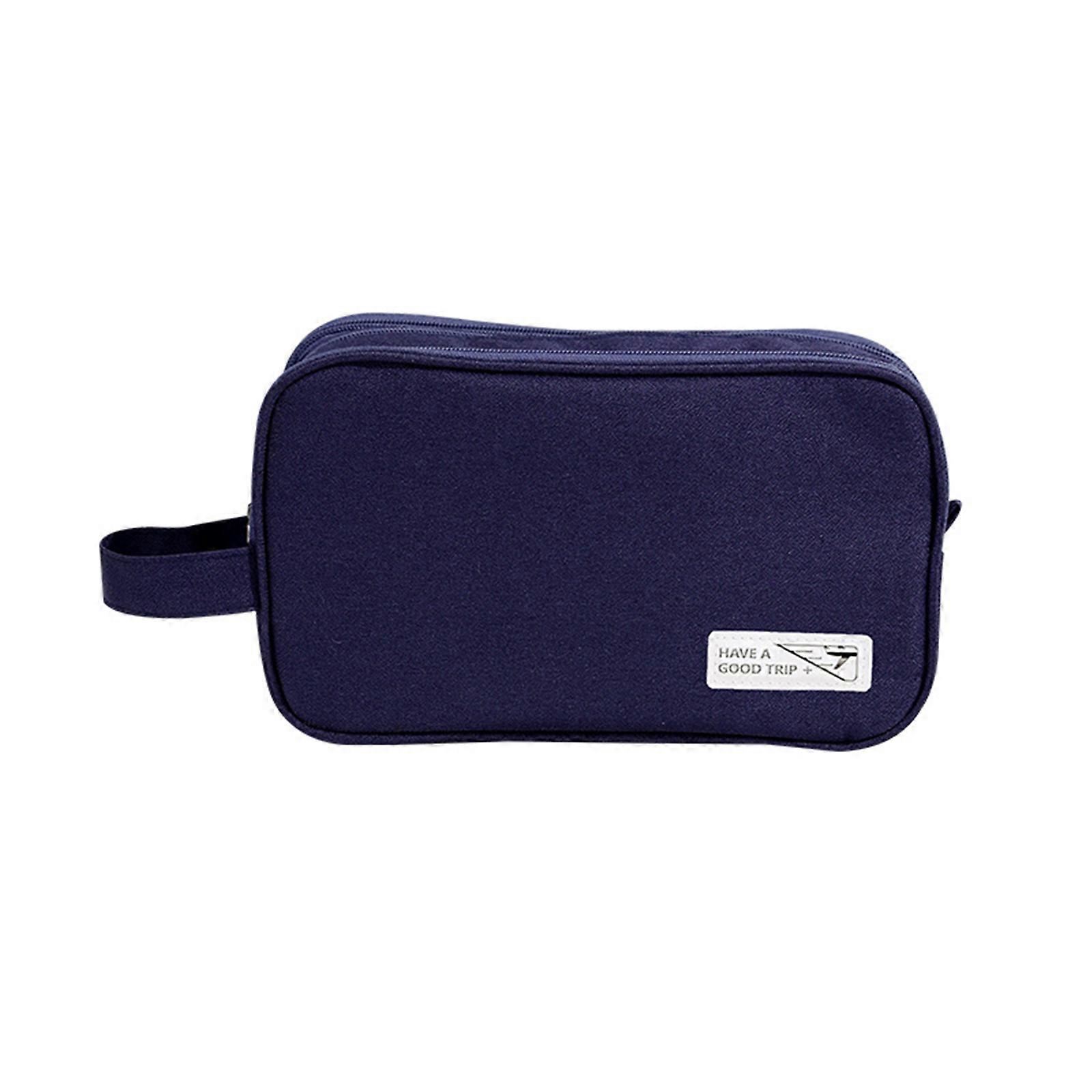 Travel Cosmetic Wash Toiletry Bag for Reducing Luggage Space Usage with Dry Wet Separation Design Multiple Compartments Shangqing