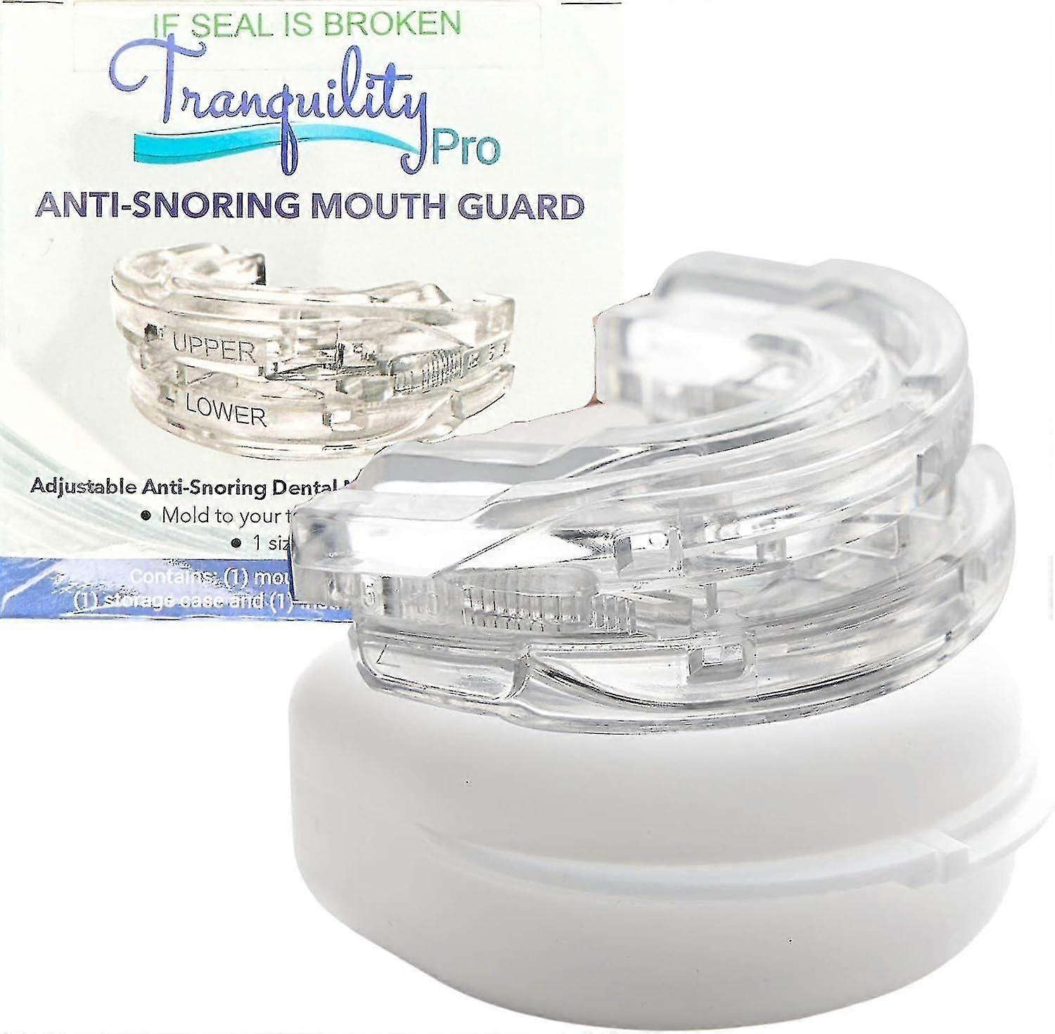 Tranquility PRO 2.0 Προστατευτικό Στόματος κατά του Ροχαλητού - Ρυθμιζόμενο Επιστόμιο - Νάρθηκα Νυχτερινών Δοντιών &