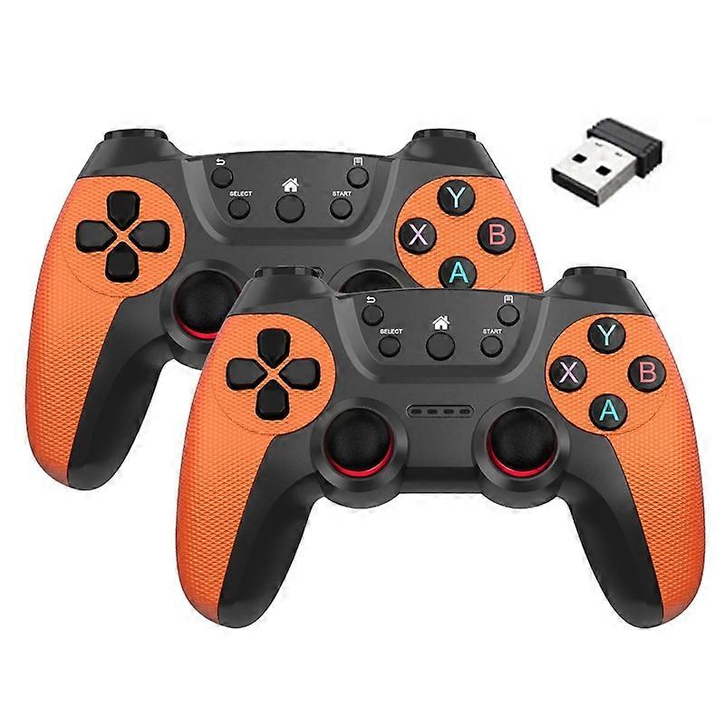 KM-029 2.4G One for Two Doubles Wireless Controller Support PC / Linux / Android / TVbox
