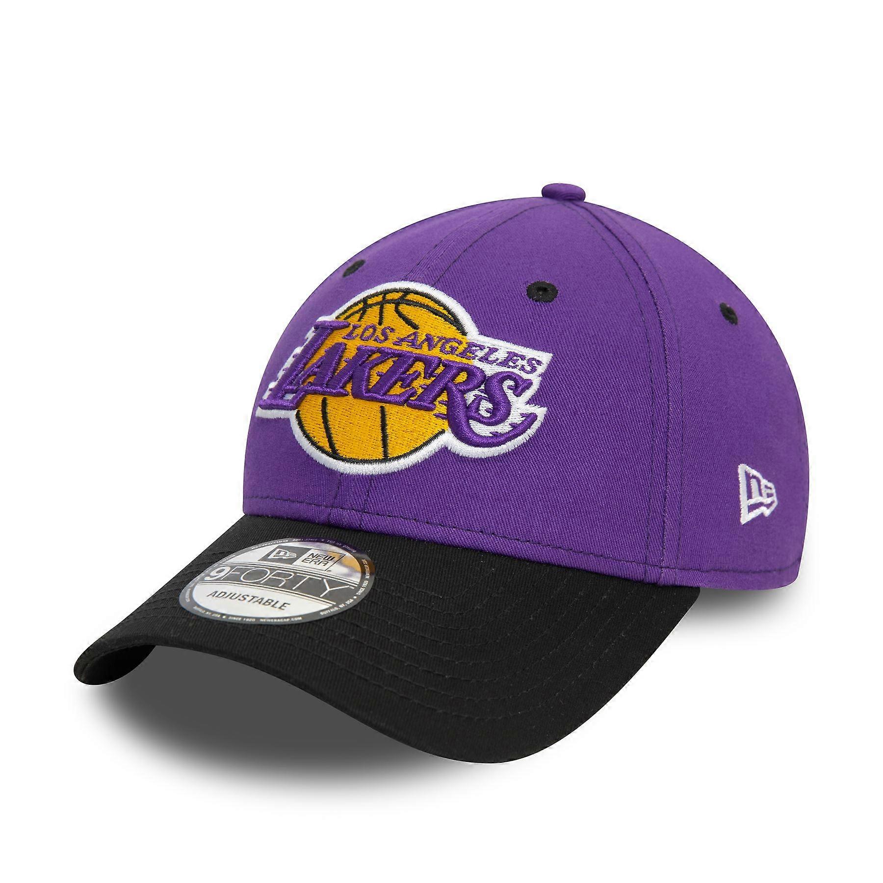 New Era Mens NBA Side Patch 9Forty Cap ~ LA Lakers