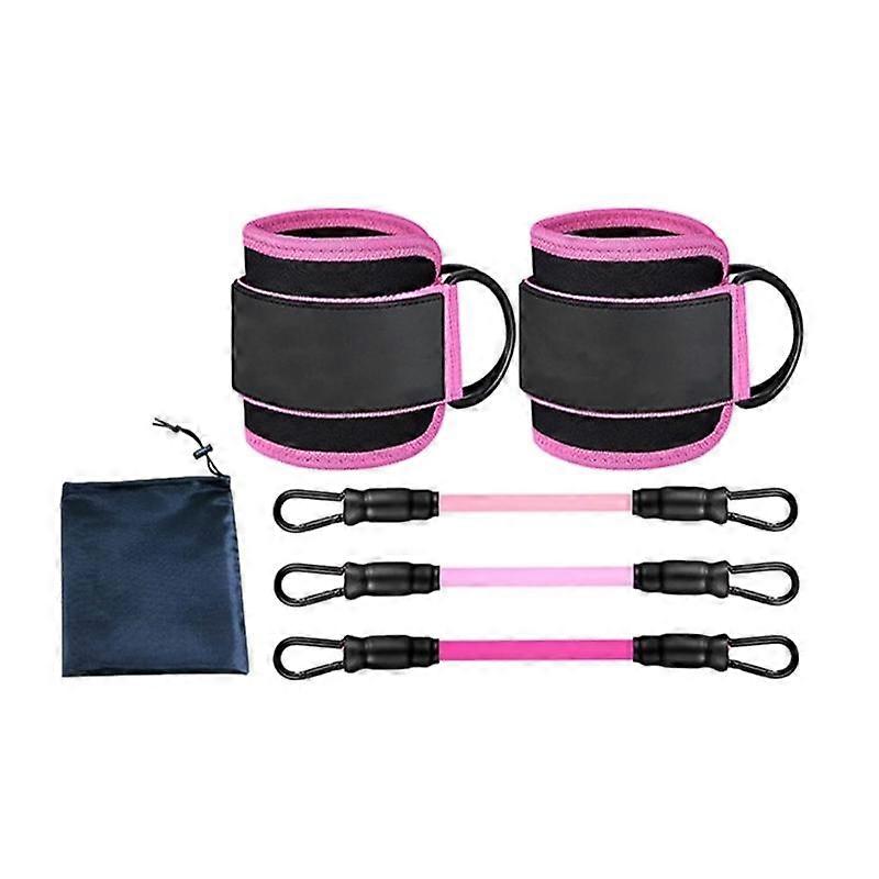 Glutes Workout Equipment with Adjustable Ankle Strap Ankle Bands Glute Exercise Bands Ankle Resistance Bands with Cuffs