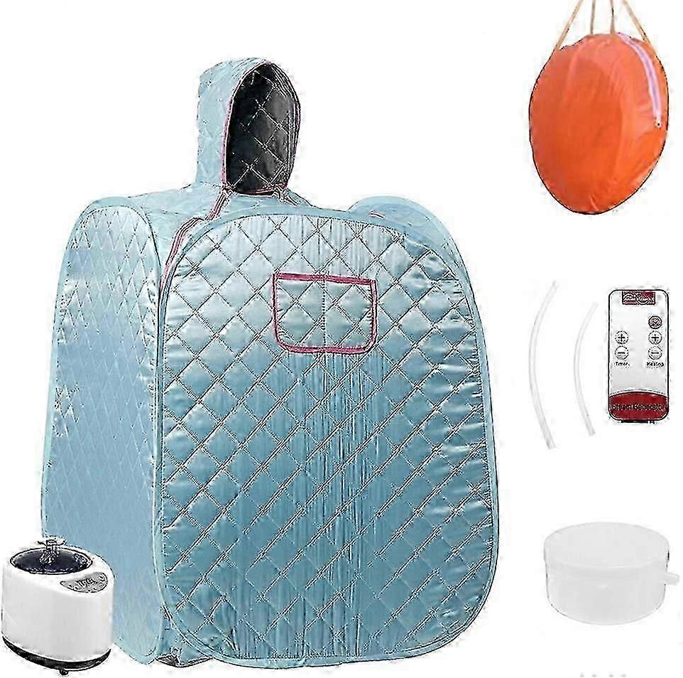 Ln-portable Steam Home Sauna - Foldable Steam Sauna With 2l Steamer, Steam Hose, Herbs Kit, And Remote Control
