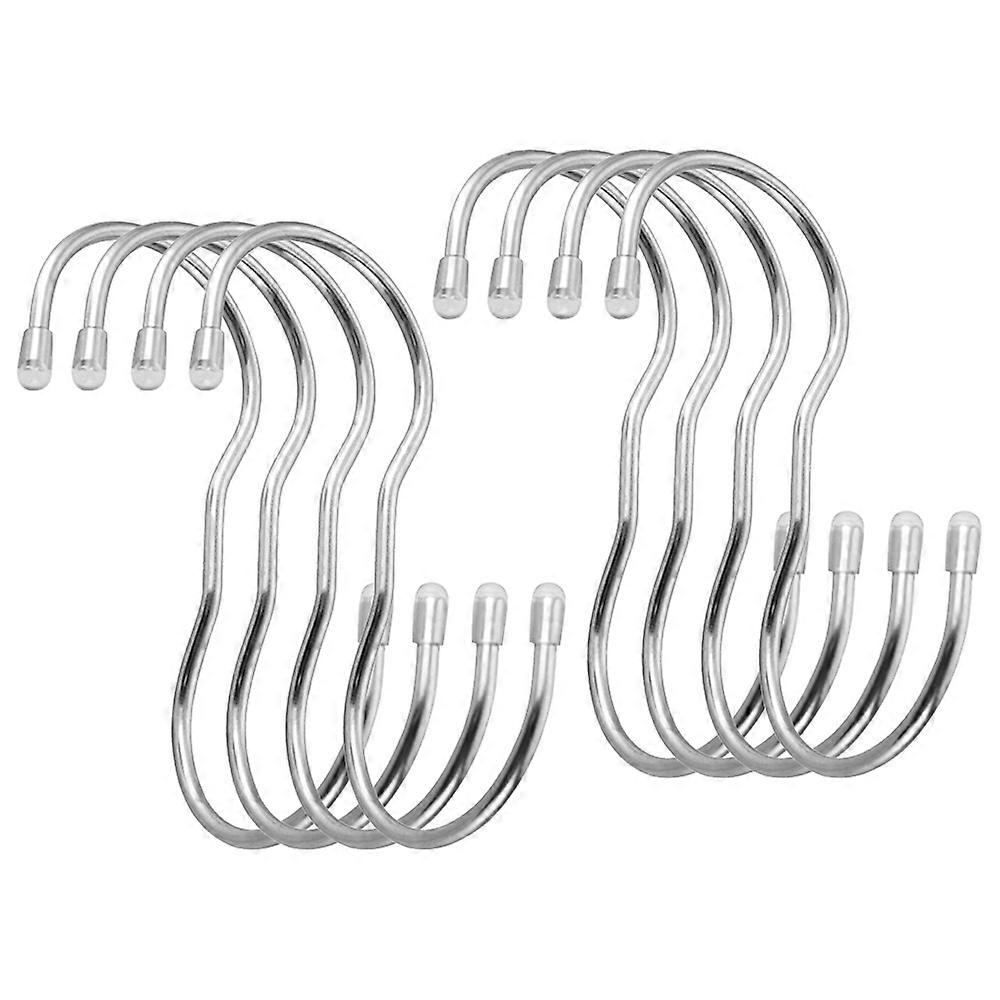 Storage Solution, Chef Style Hanging, S Shaped Hooks, Stainless Steel