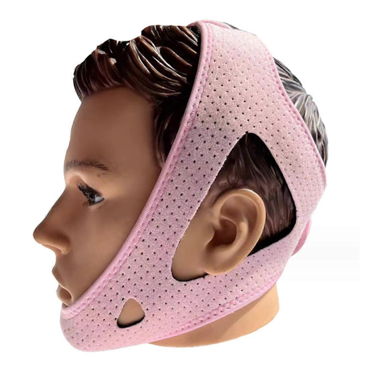 Breathable Adjustable Chin Support For Snoring Relief