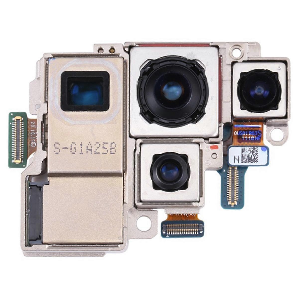 Galaxy S21 Ultra 5G SM-G998B Camera Set Telephoto + Depth + Wide + Rear Main Camera Parts Replacement