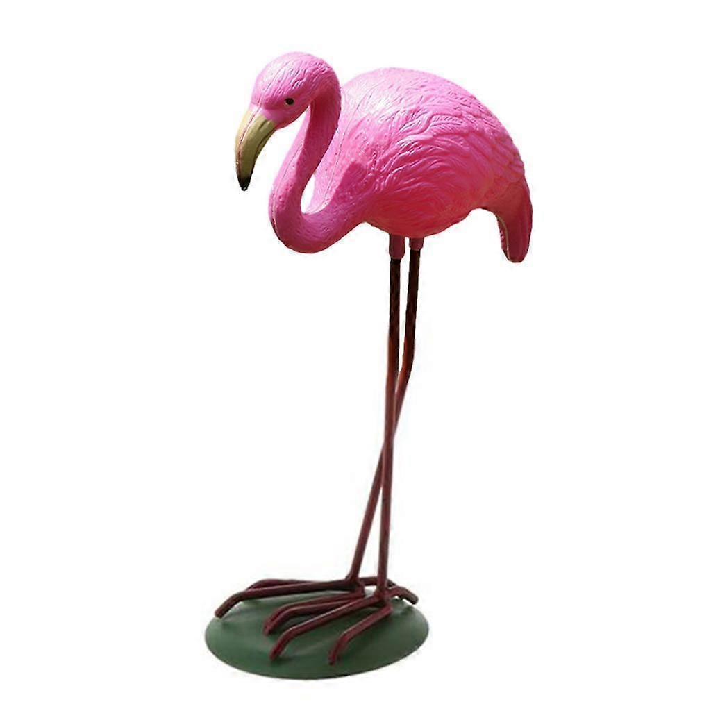 Roos /Down Plastic Flamingo Yard