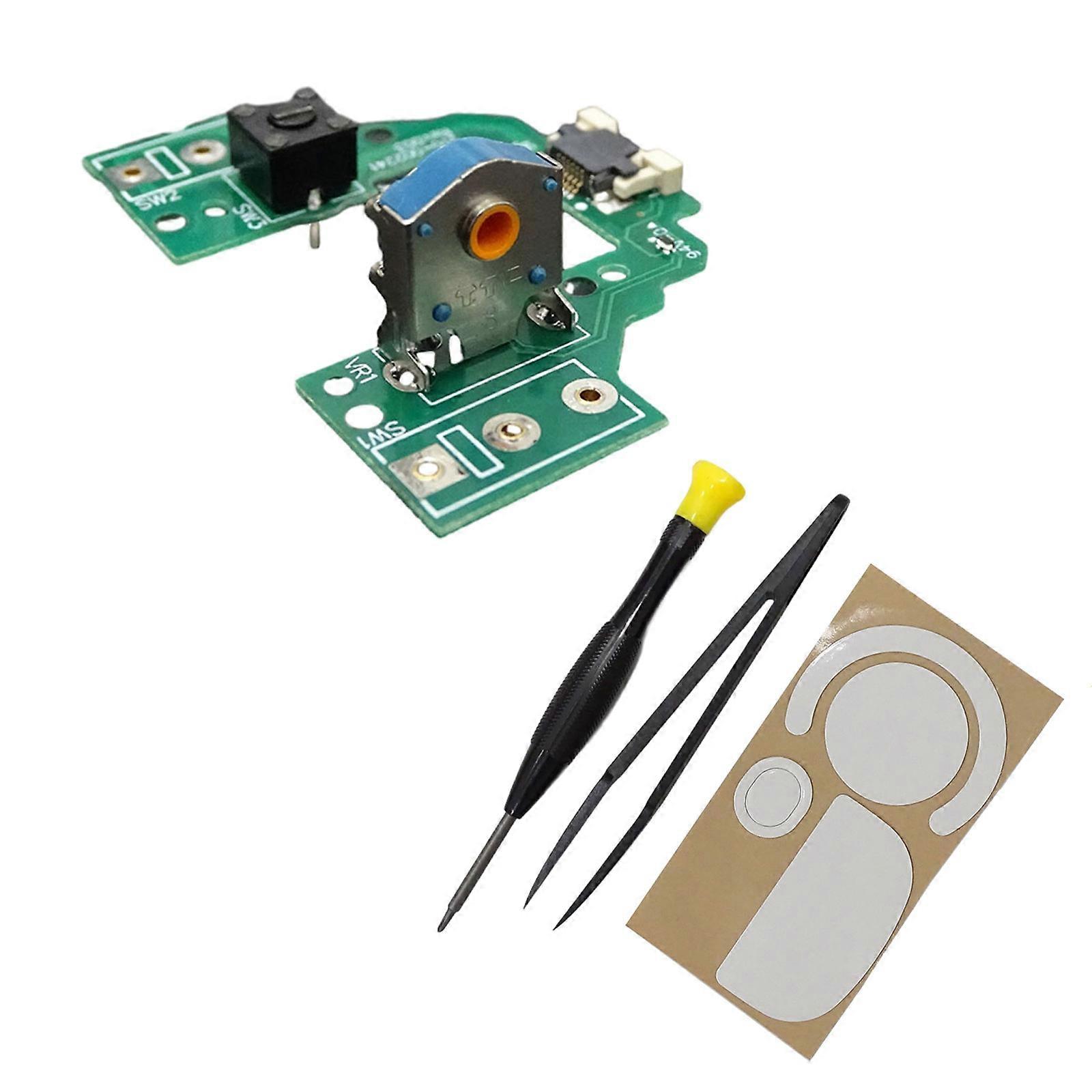 Mouse Microswitch Button Key Board Motherboards for GProX Superlight Mouse Button Board Hot Swap Tools, Feet Pad