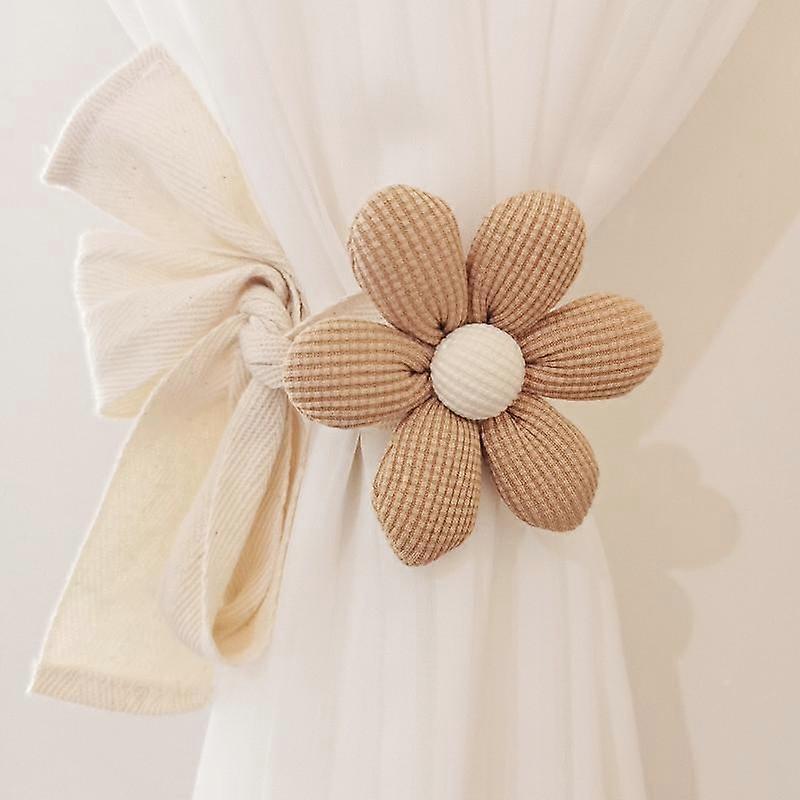 Flower Shape Tieback Window Curtain Buckle Clip Cartoon Stereo Curtain Bundling