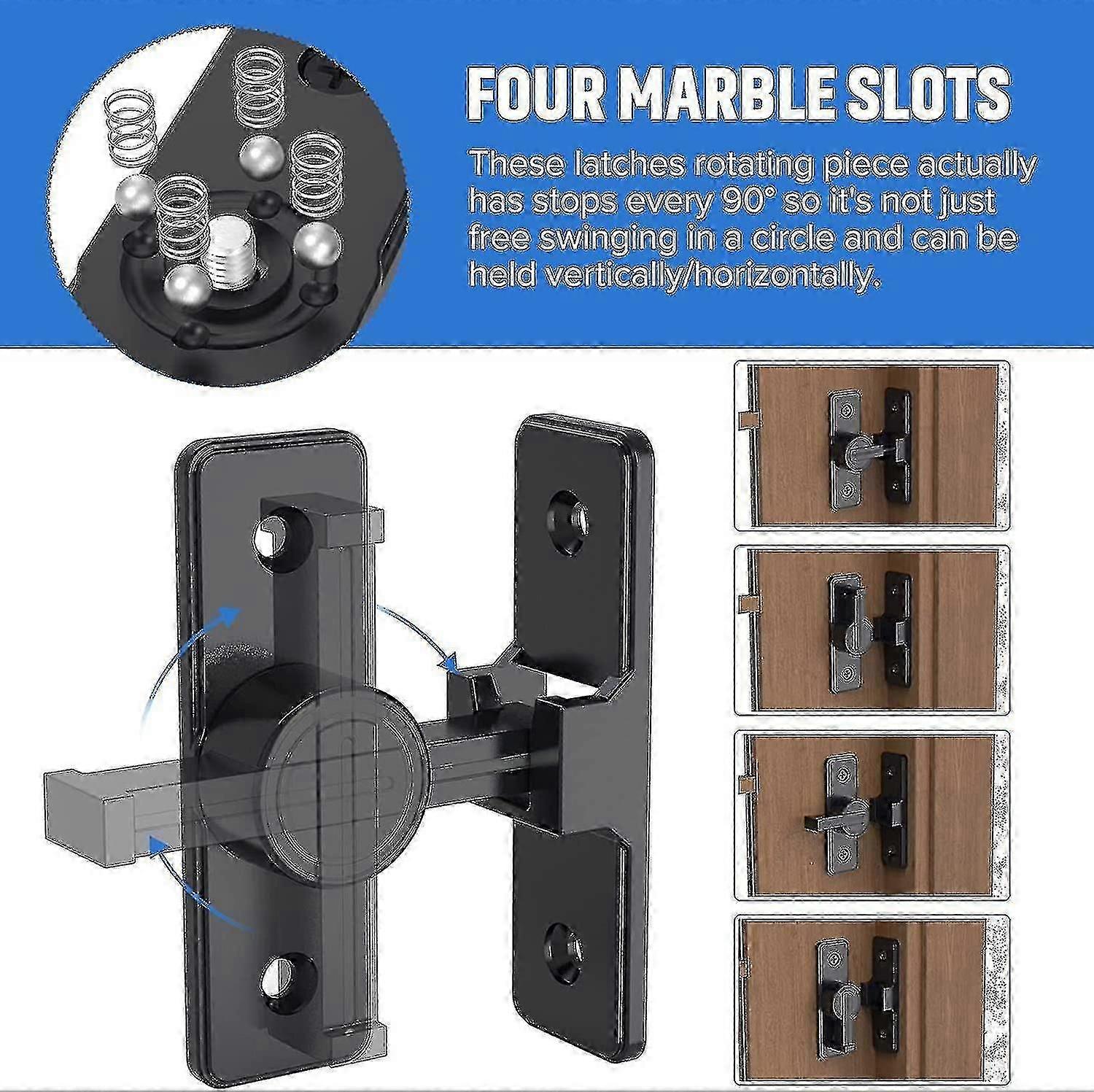 4-Pack 62462 Replacement Keys For MagnaLatch Pool & Garden Gates – With Key Fob
