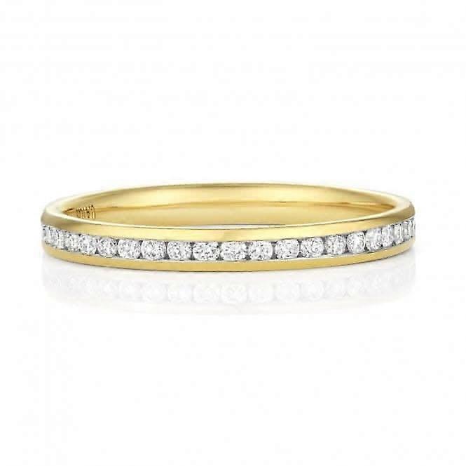 Wedding Band 18ct Gold Diamond Eternity Ring WQ228/I