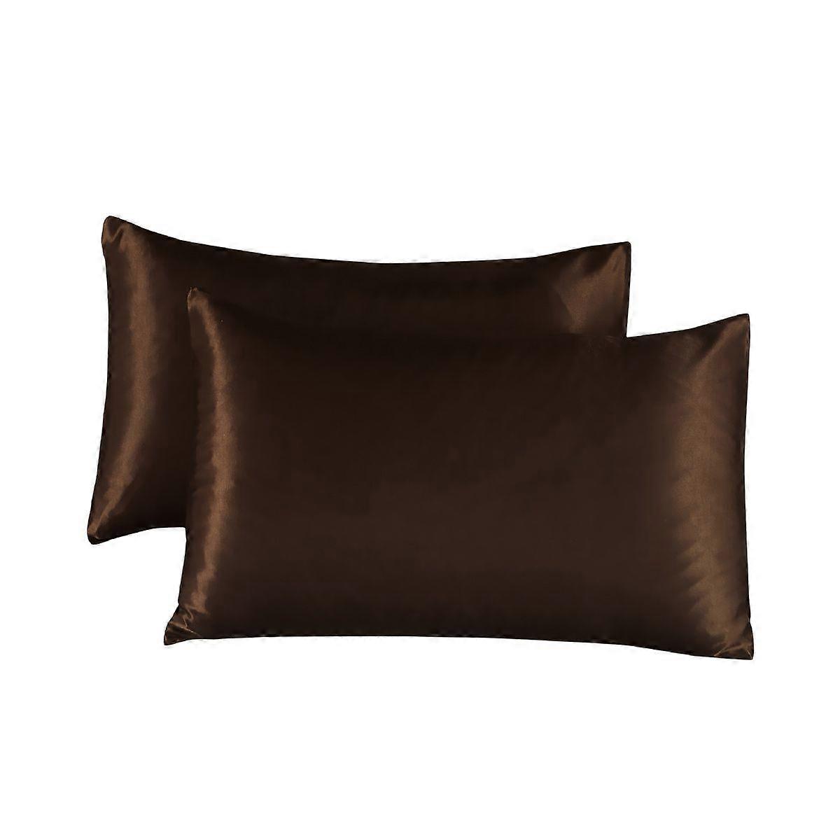 Unique Bargains 100% Silk Pillow Case Cover Pillowcase