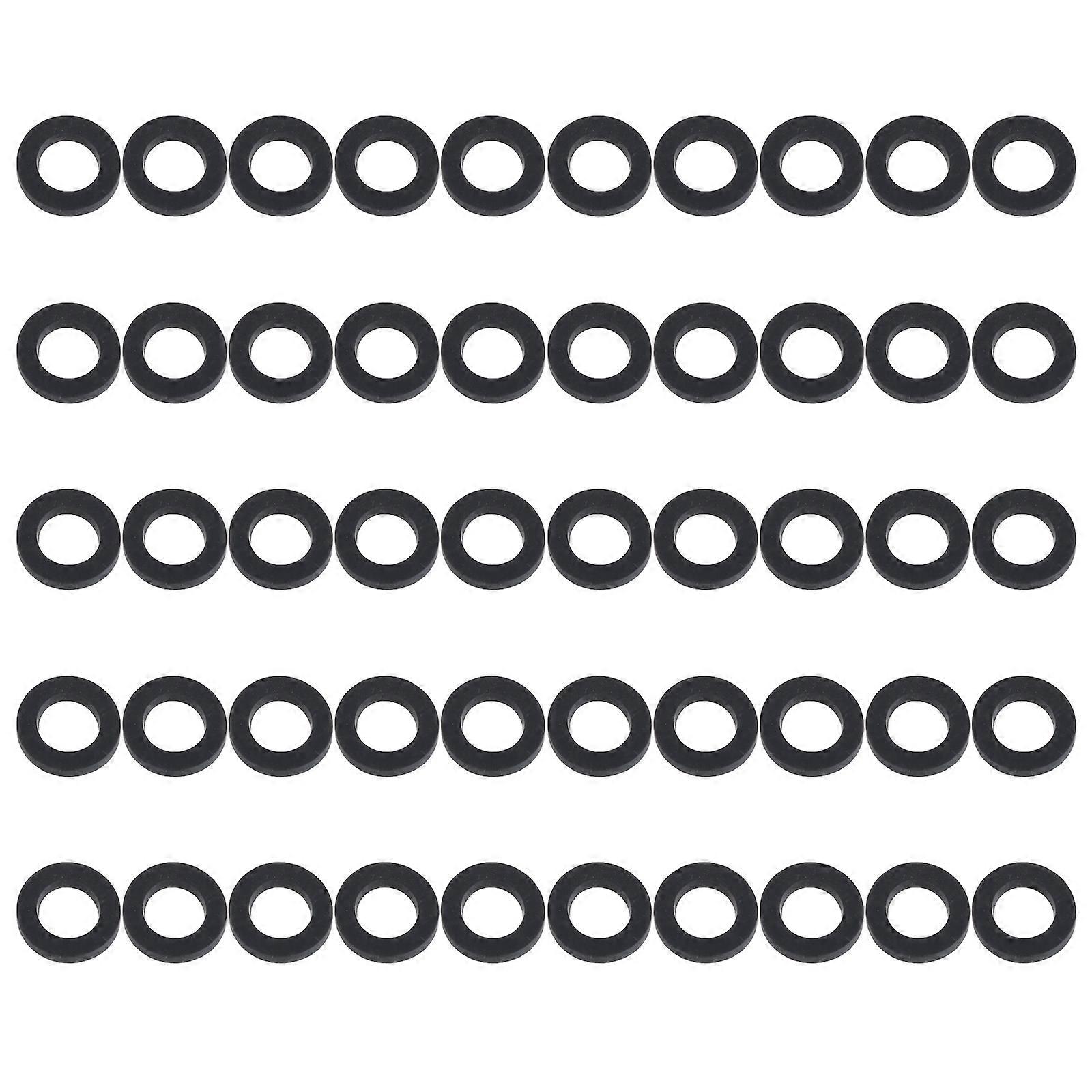 50pcs Leak Proof Rubber Washers Rubber Gaskets Rubber Seal Washer Set Upgrades for Secure Shower Head & Hose Seal