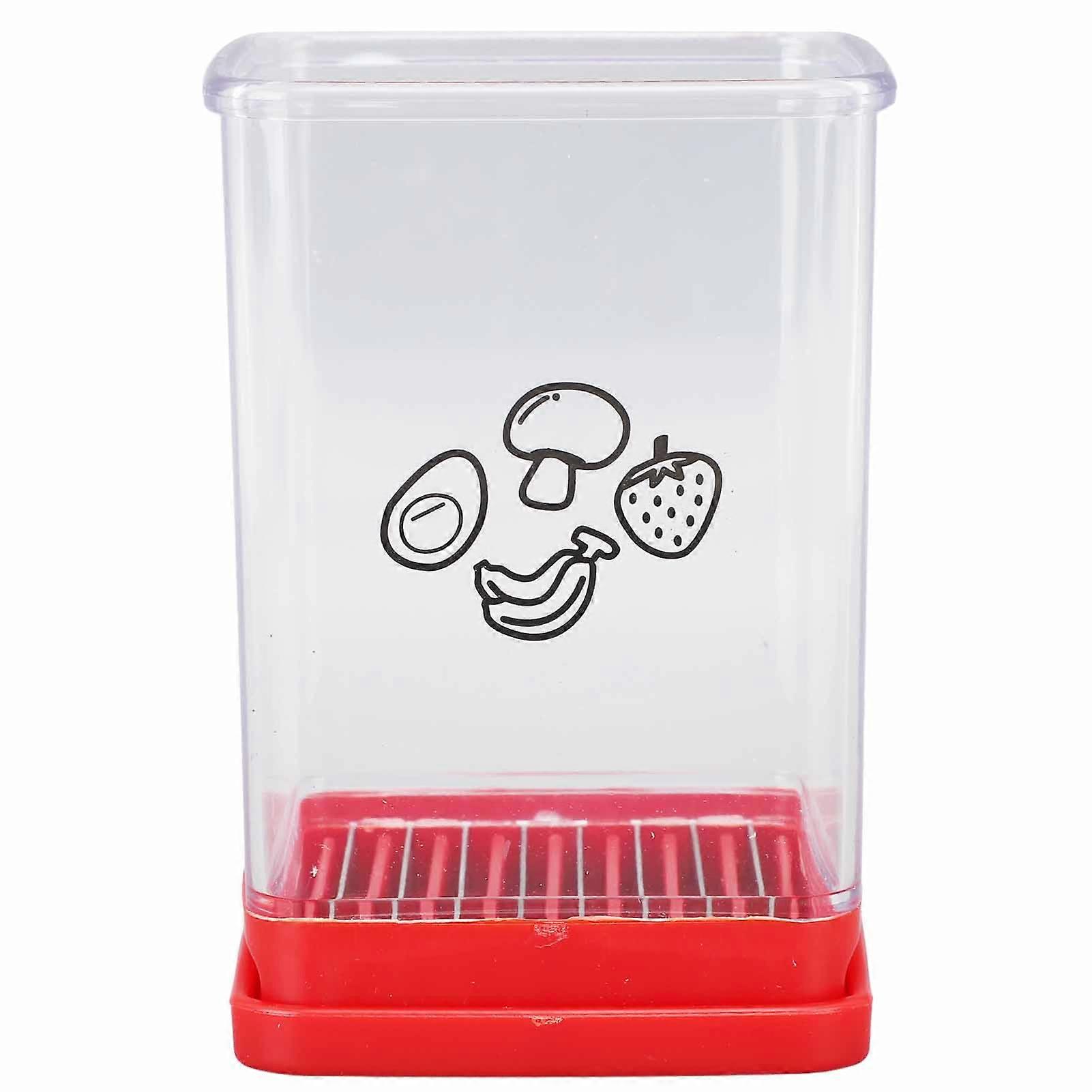 Speed Cup Dicer Apple Chopper, Multi-Function Stainless Steel Blades, Effortless, Easy to Clean, Fruit Potato Cutter Box
